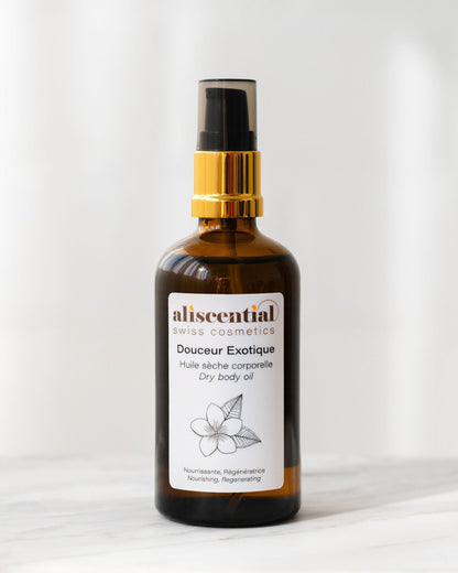 Douceur Exotique huile corps au monoï – Aliscential