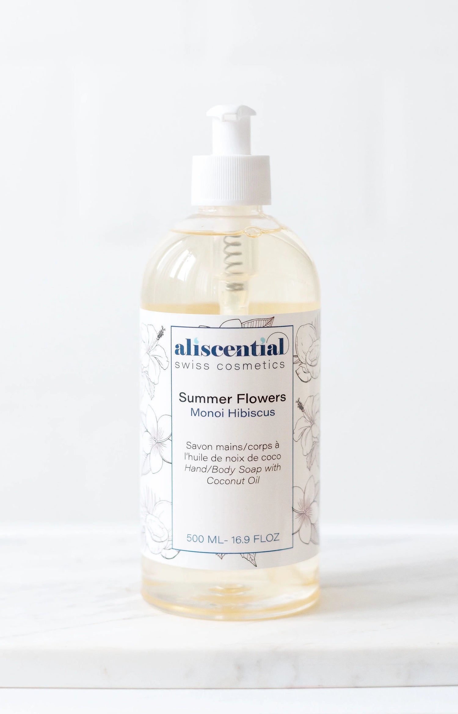 Summer Flowers – savon liquide naturel Aliscential