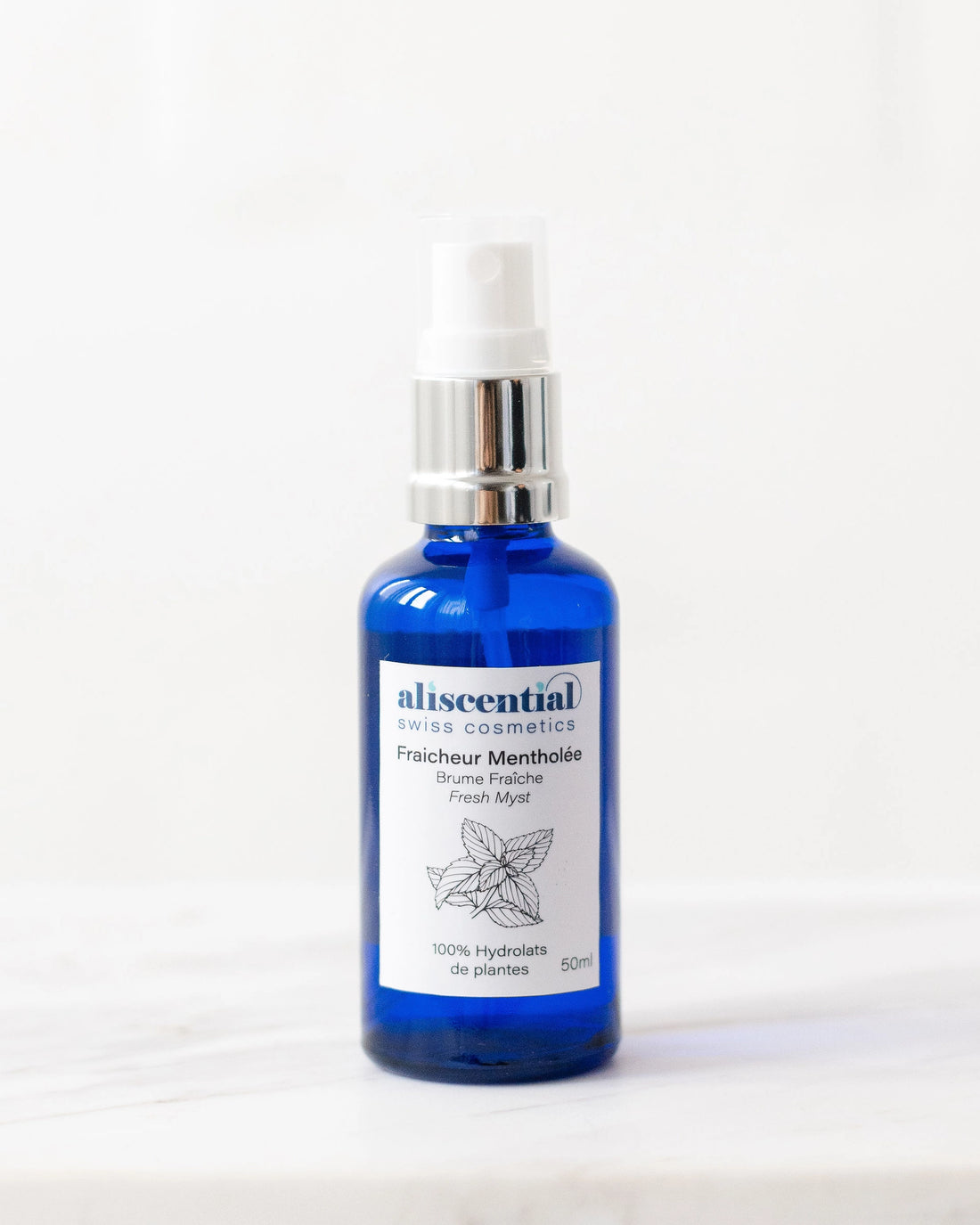 Brume Fraîcheur Mentholée Aliscential – hydrolat de menthe poivrée