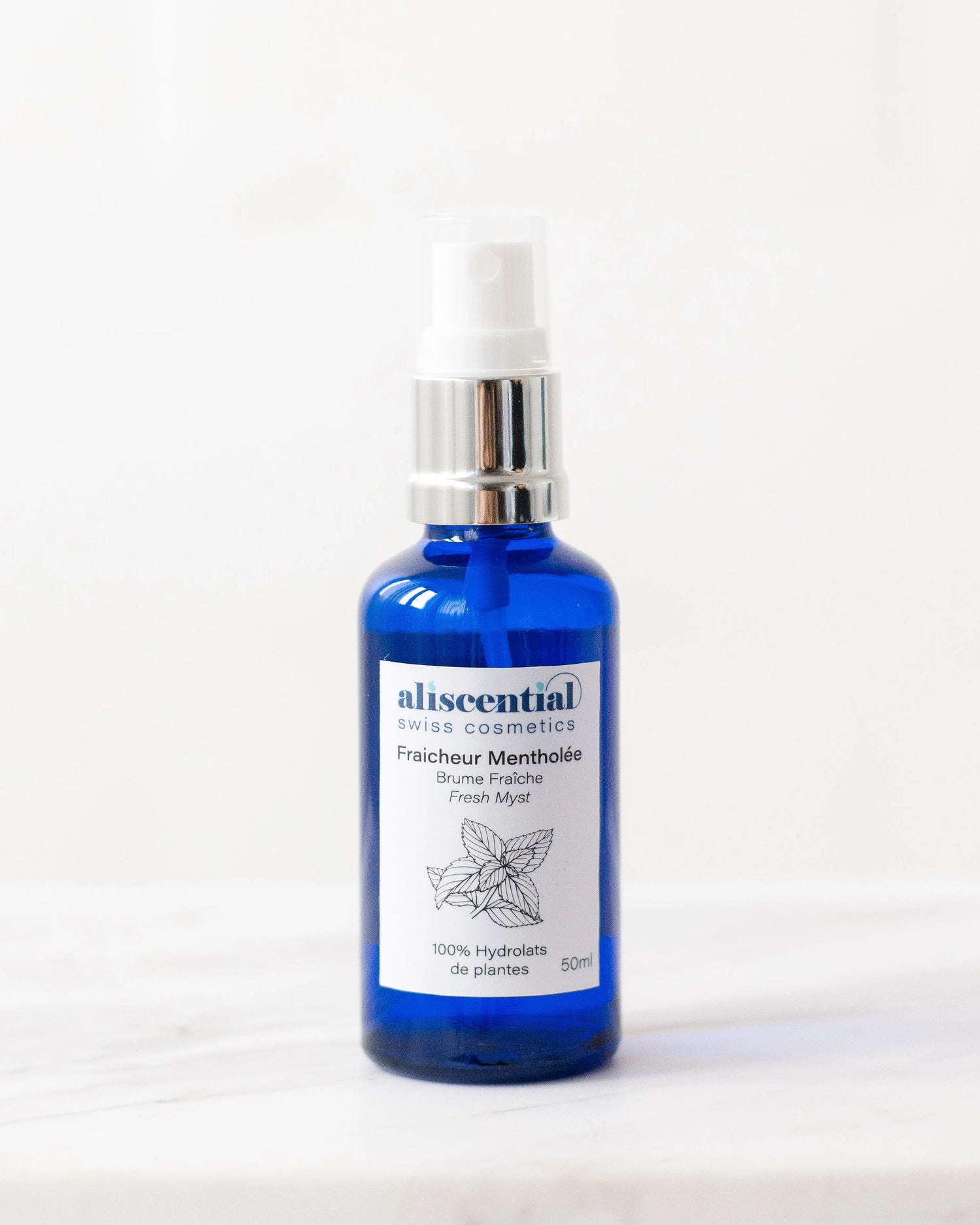 Brume Fraîcheur Mentholée Aliscential – hydrolat de menthe poivrée