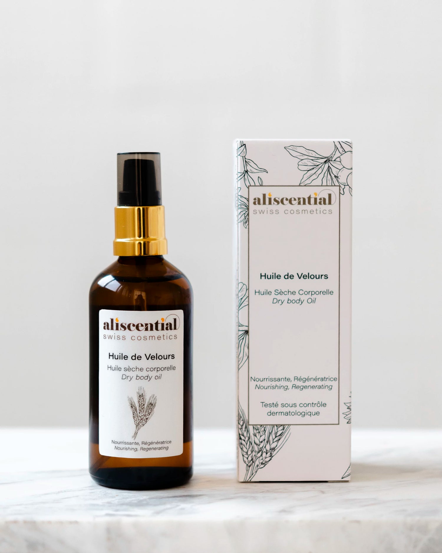 Huile de Velours Aliscential – vue produit