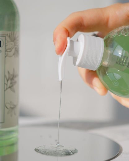 Savon liquide au thé vert Serenity – nettoyant mains et corps naturel Aliscential