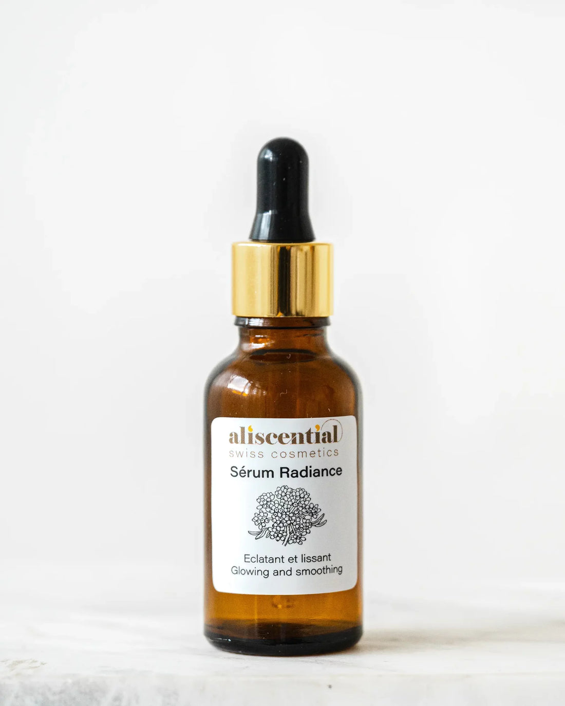 Sérum Radiance Aliscential – sérum visage naturel suisse pour une peau lumineuse