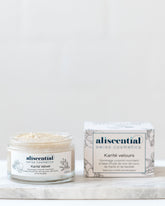 Karité Velvet Aliscential – gommage corps et packaging