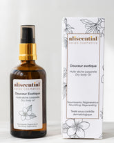 Douceur Exotique Aliscential – huile corps légère au monoï et macadamia